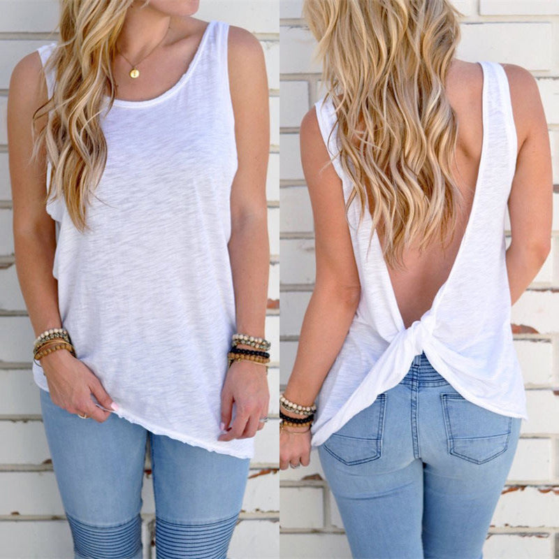 The Open Back Tee