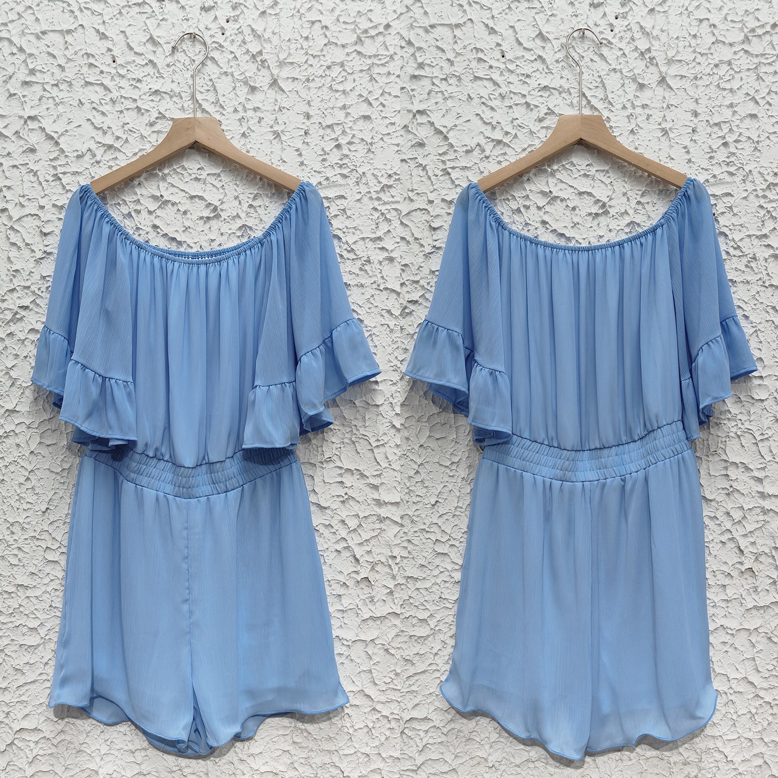 Off-Shoulder Romper