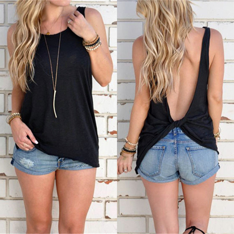 The Open Back Tee