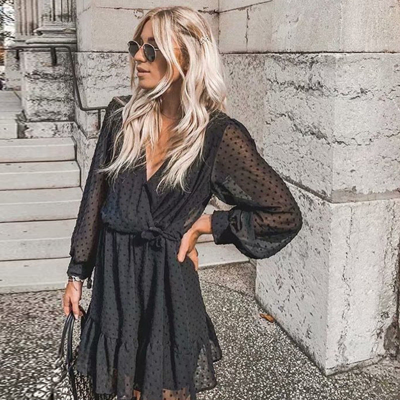 The Dot Wrap Dress