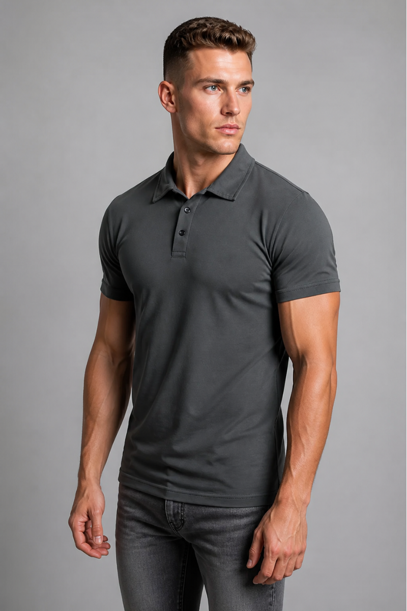 Casual Lapel Polo Shirt