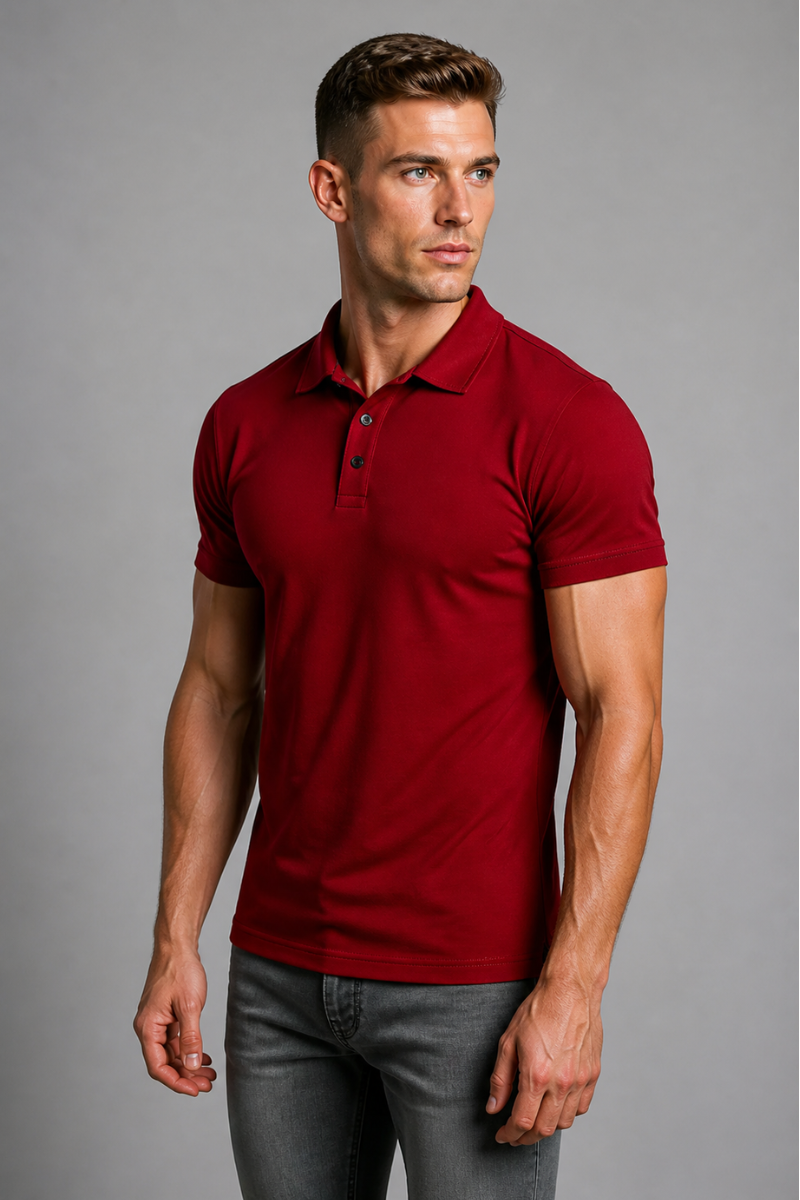 Casual Lapel Polo Shirt