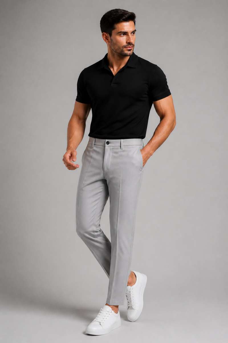 Tapered Ankle Pants