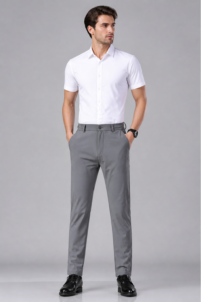 Ice Silk Suit Pants