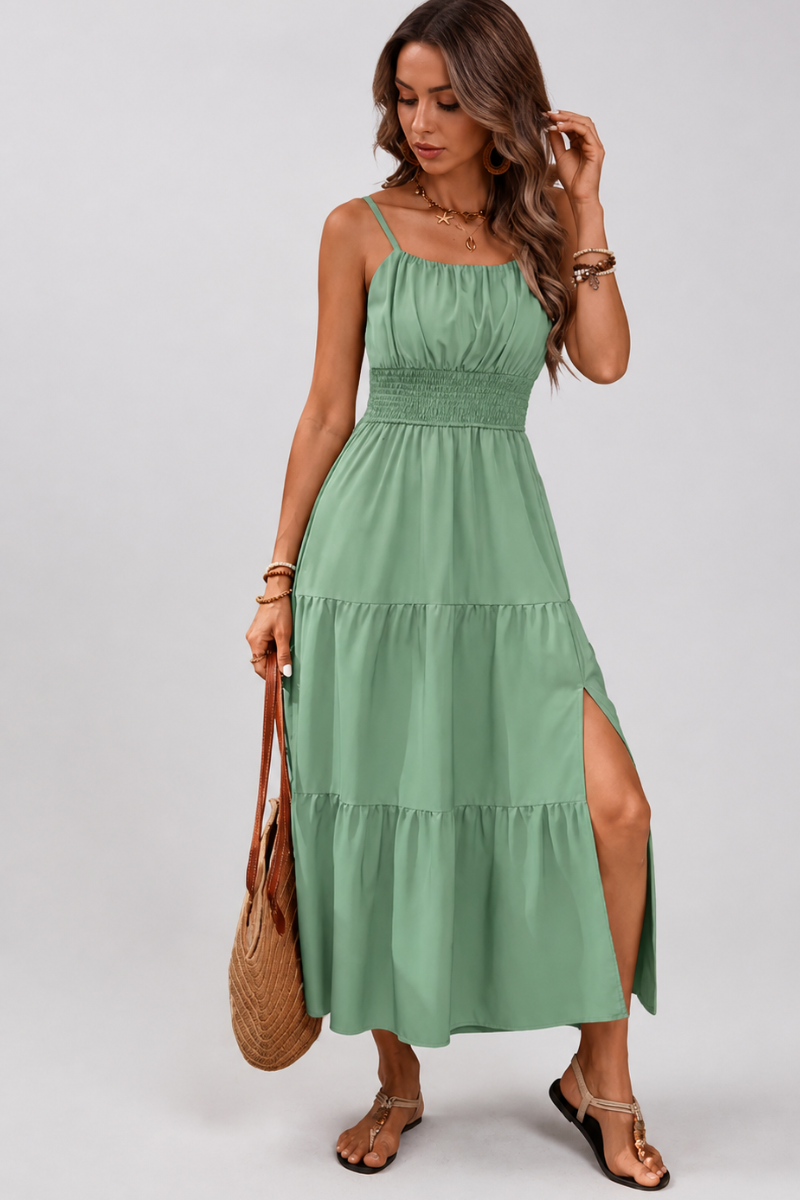 Strapless Layered Dress