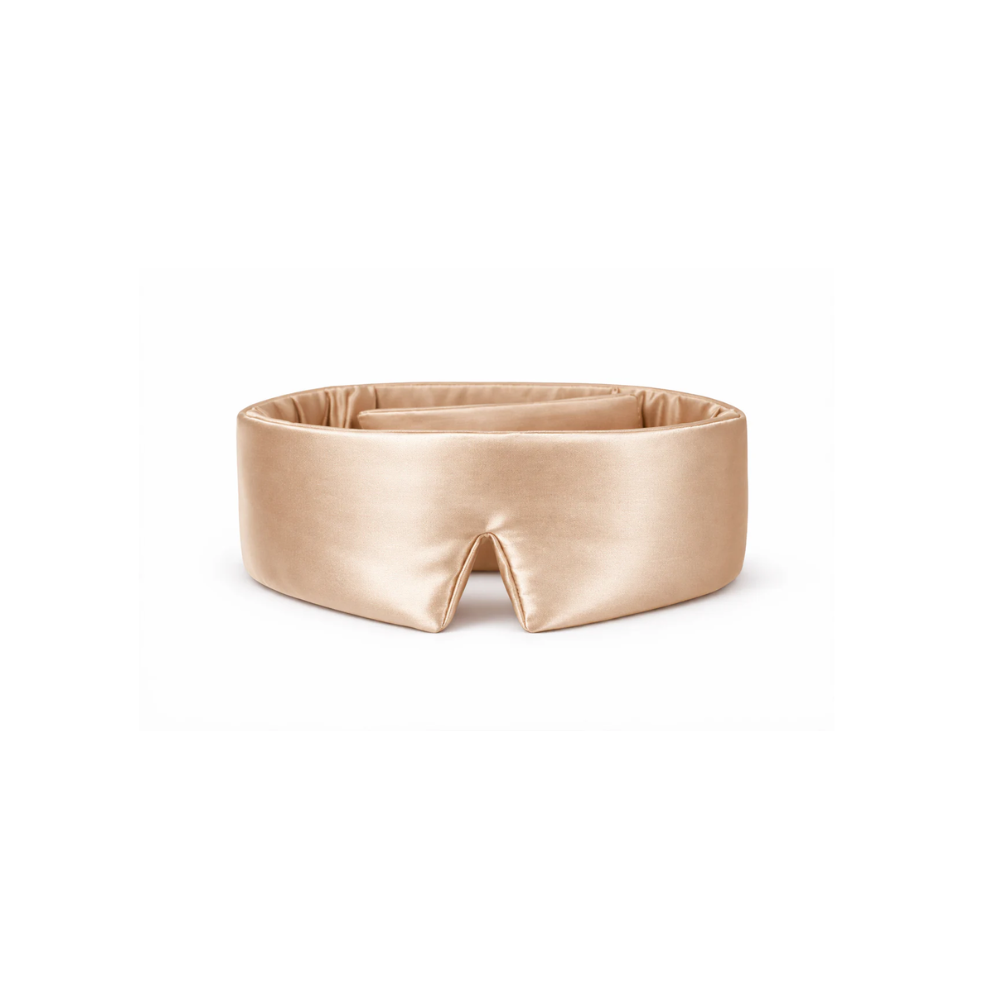 Silk Sleep Mask – Champagne