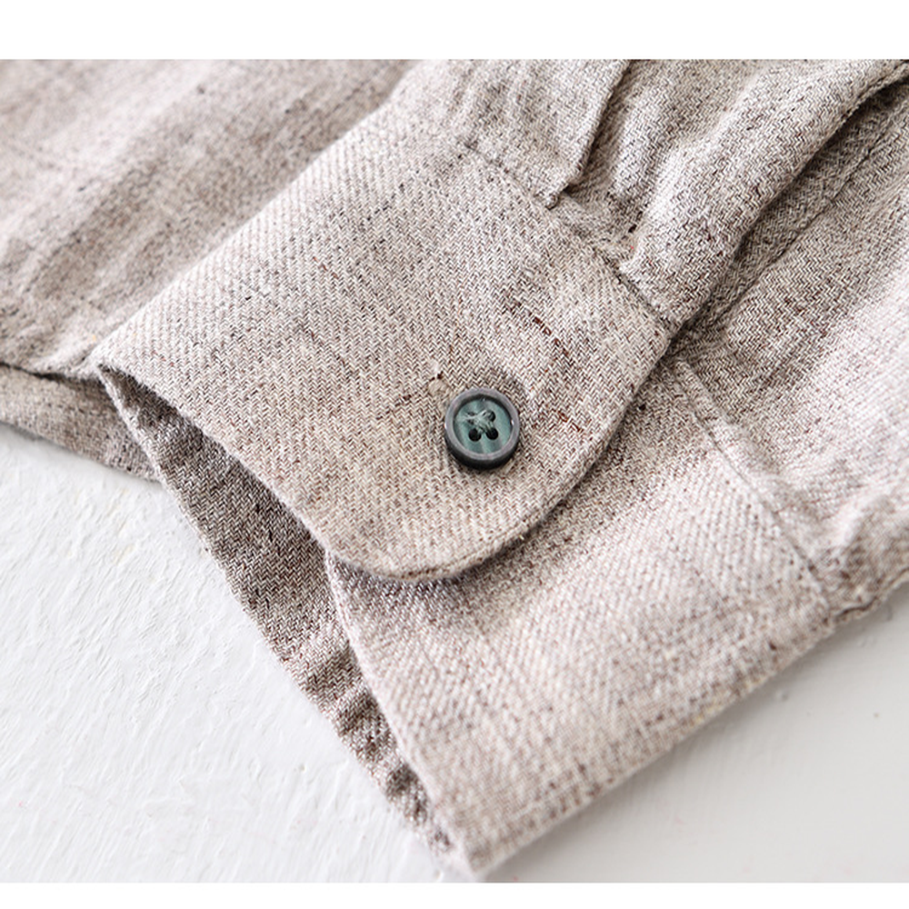 Loose Fit Linen Shirt