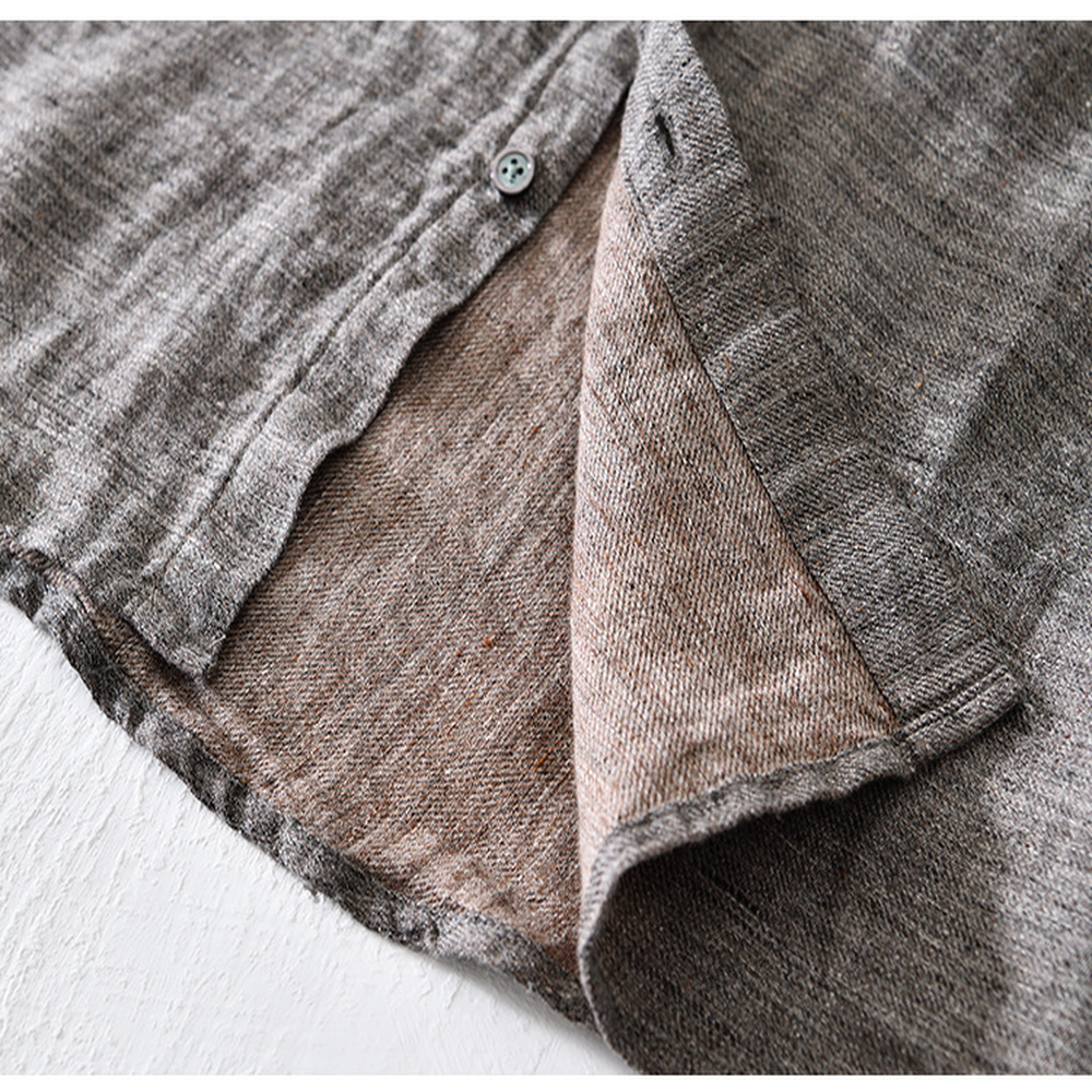 Loose Fit Linen Shirt