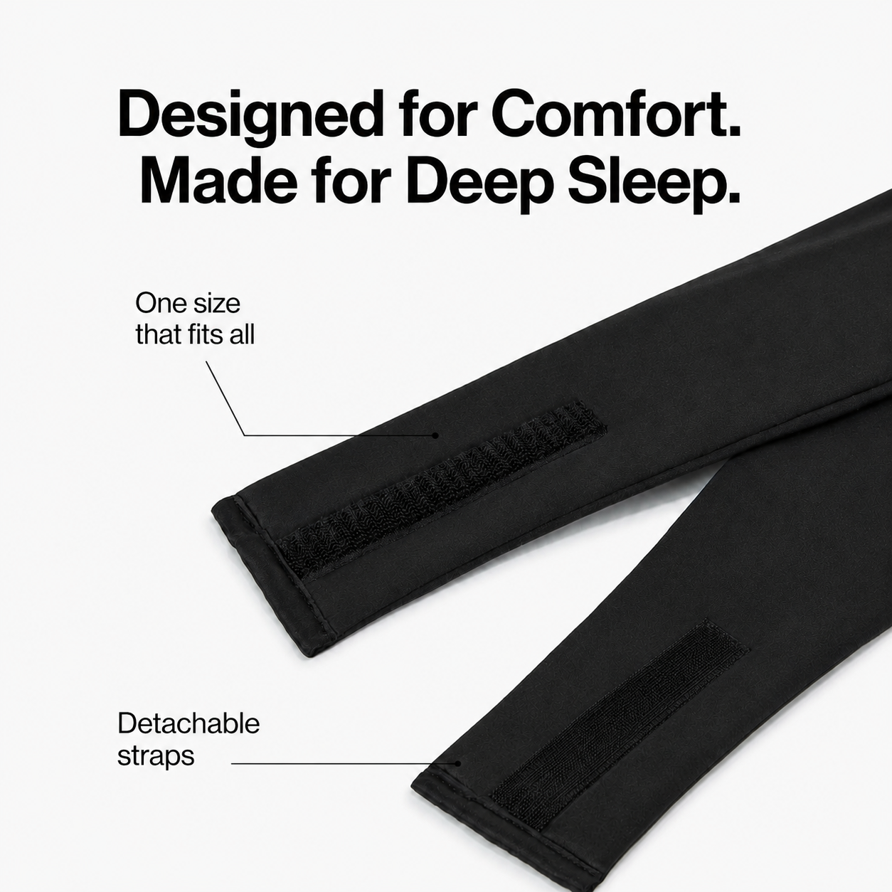 Silk Sleep Mask – Black