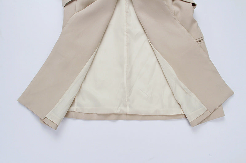 Belted Suit Jacket