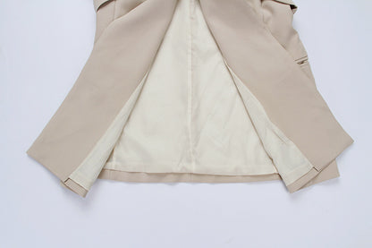 Belted Suit Jacket