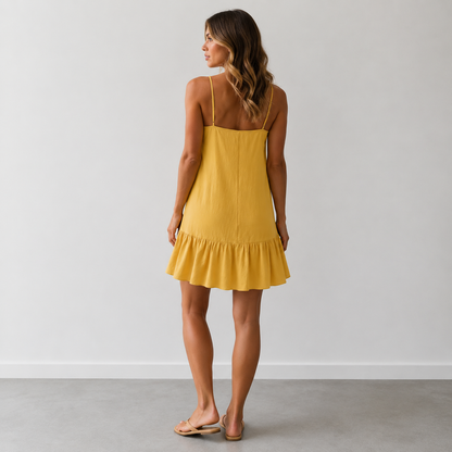 Casual Flounce Dress