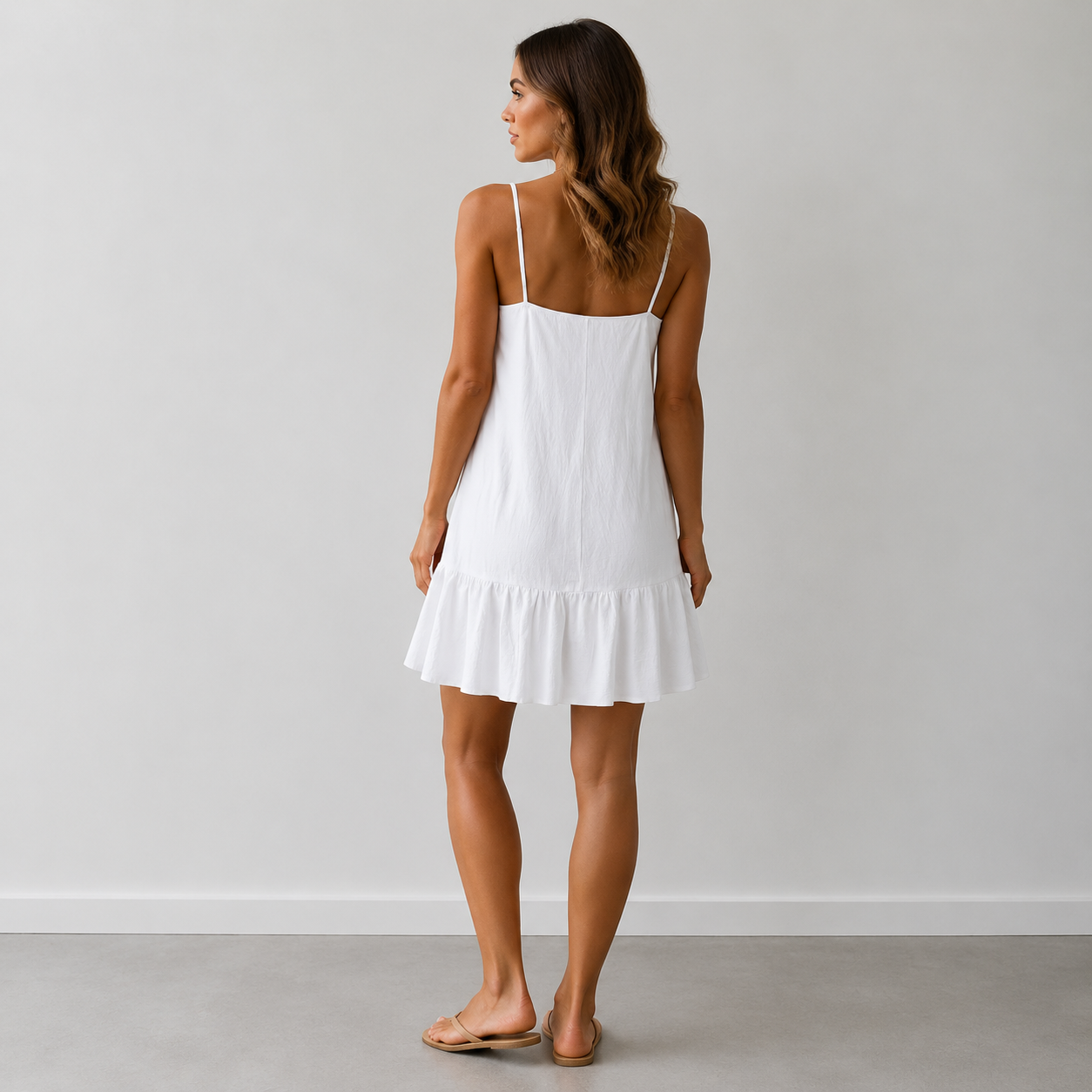 Casual Flounce Dress