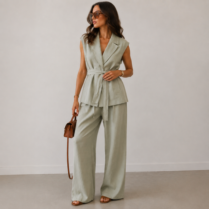 Solène Vest Set