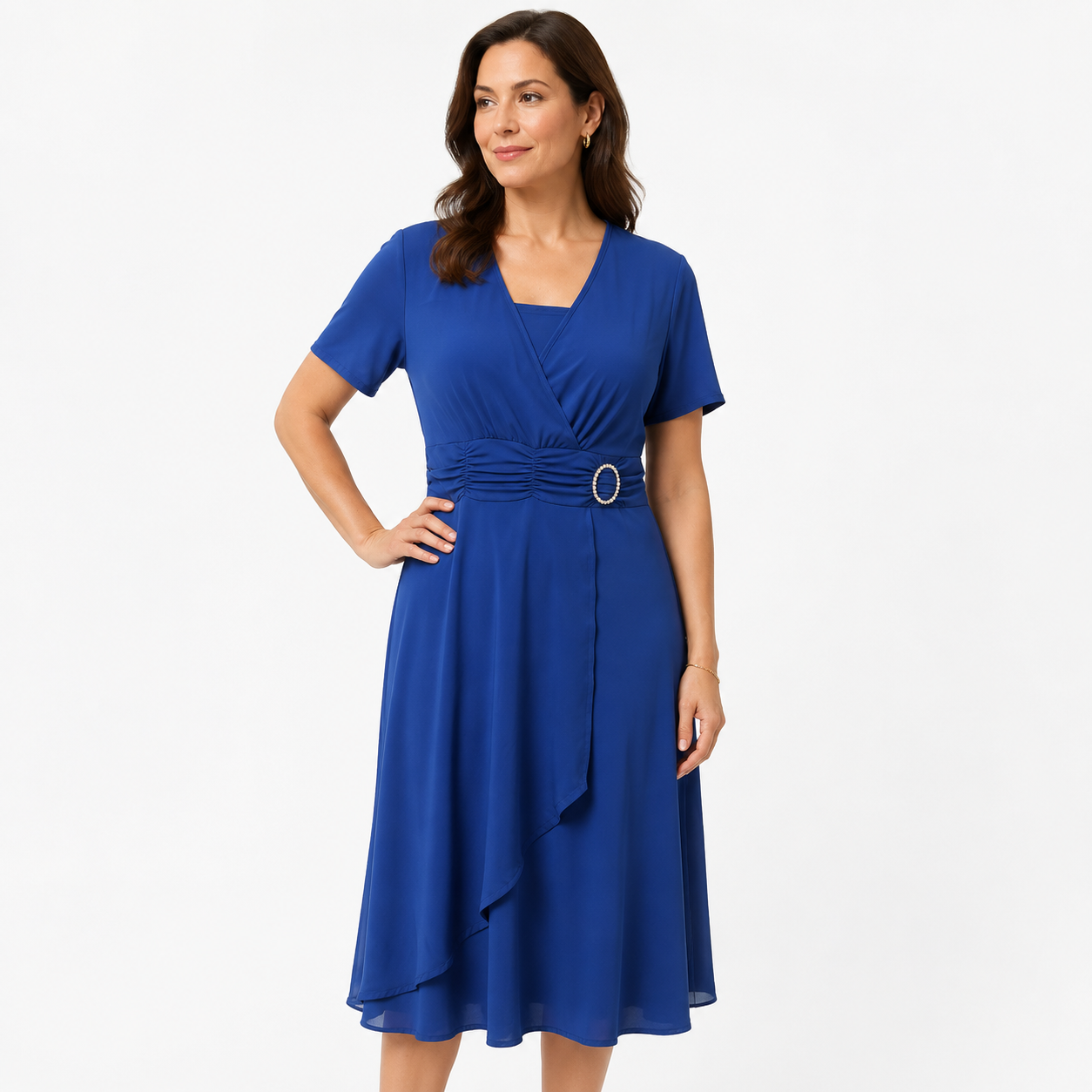 Ruched Waist Dress