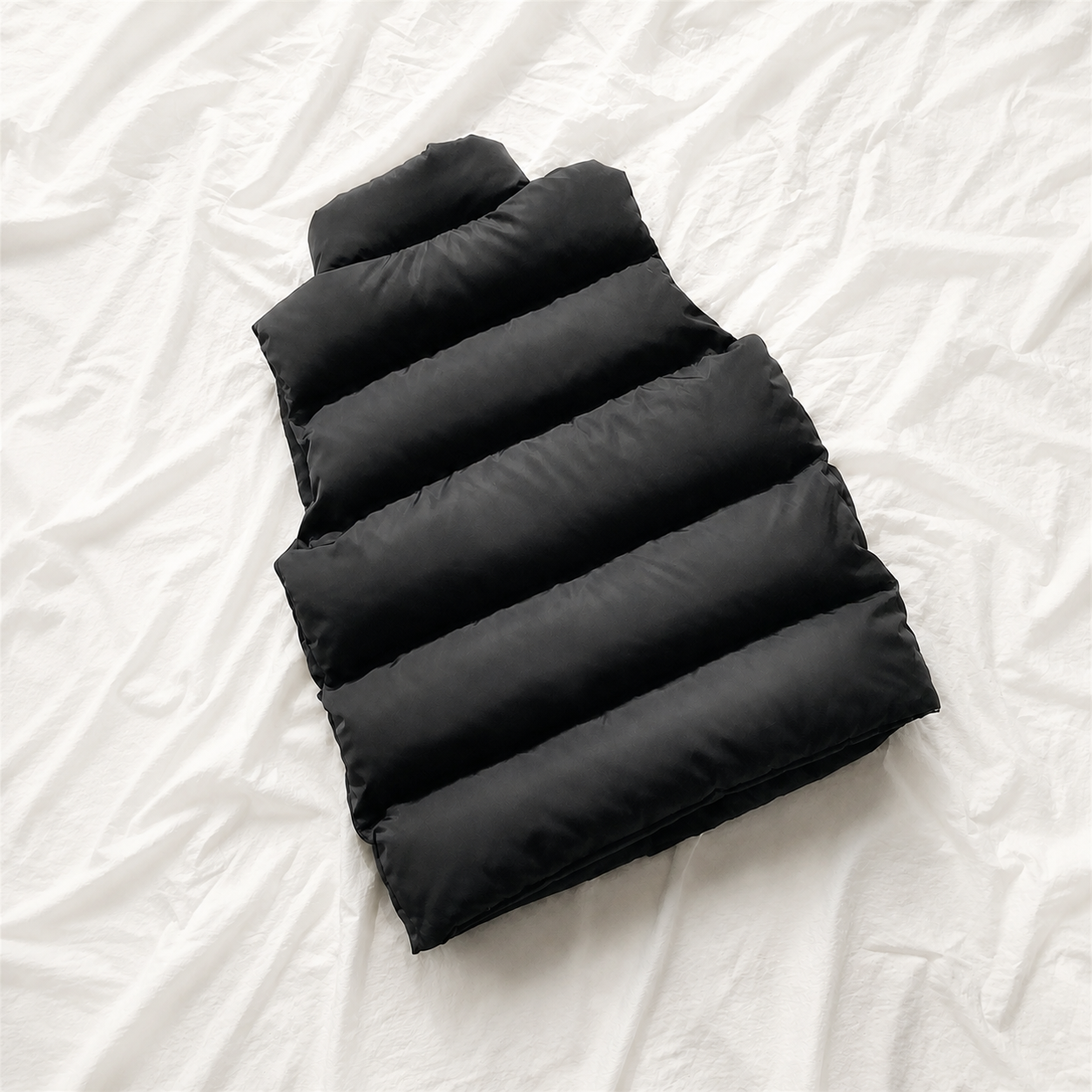 Loose Fit Puffer Gilet