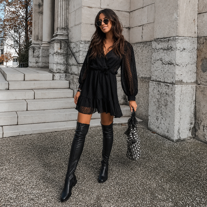 The Dot Wrap Dress