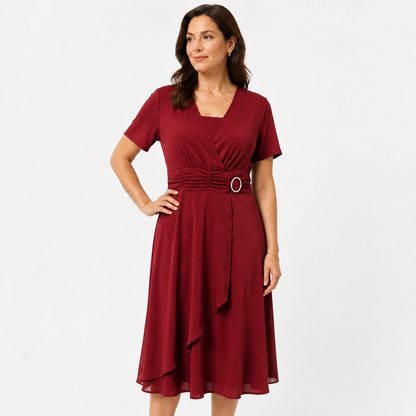 Ruched Waist Dress
