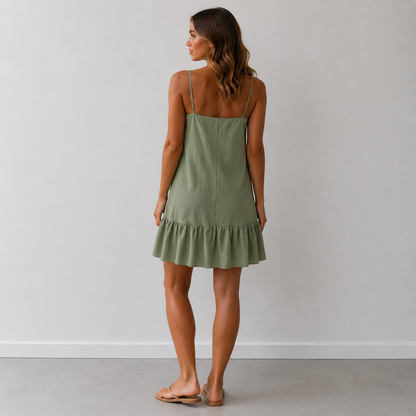 Casual Flounce Dress