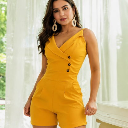 The Button Playsuit