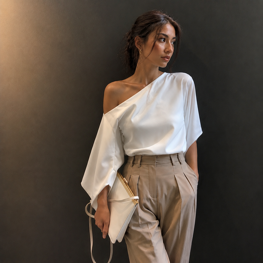 Strapless shoulder shirt