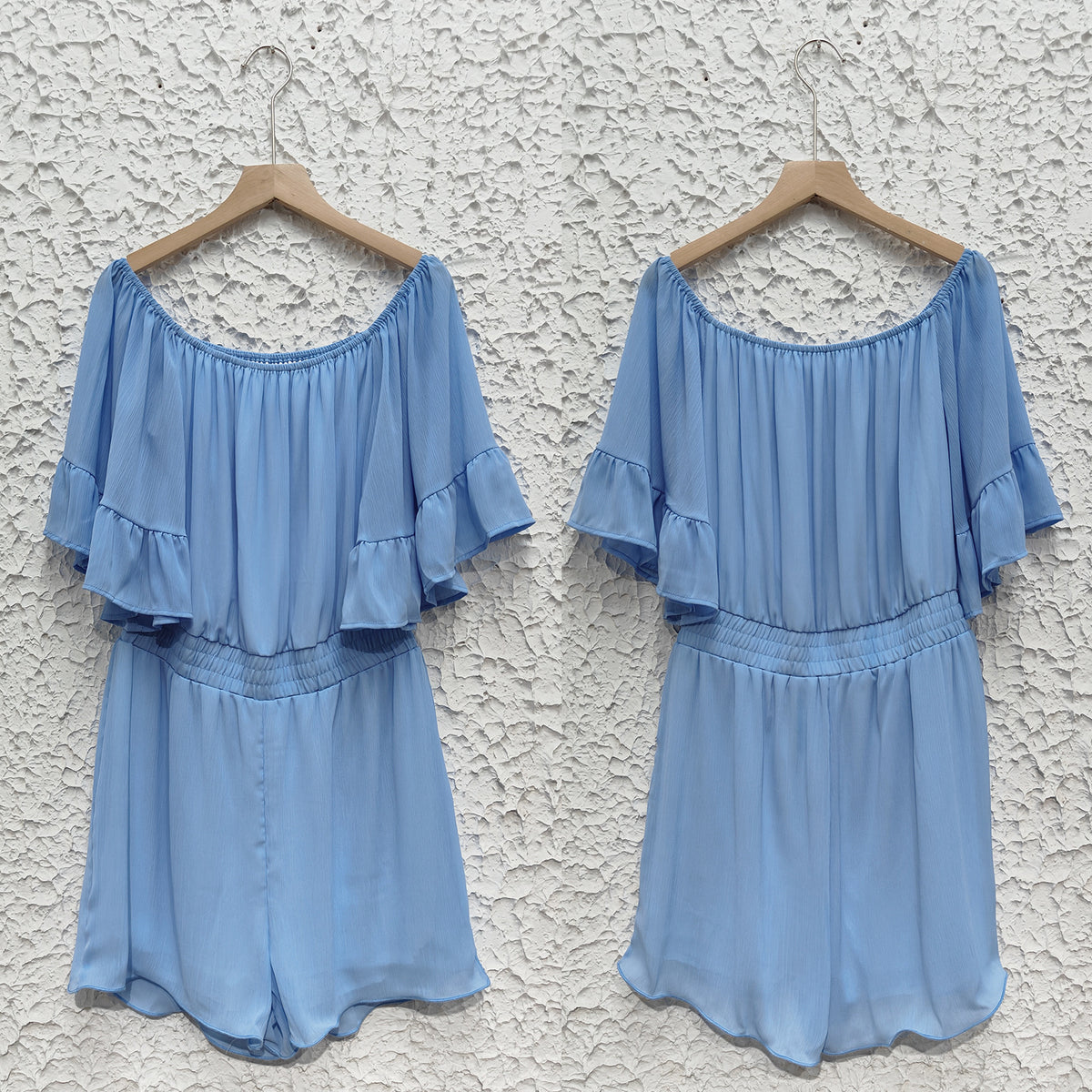 Off-Shoulder Romper