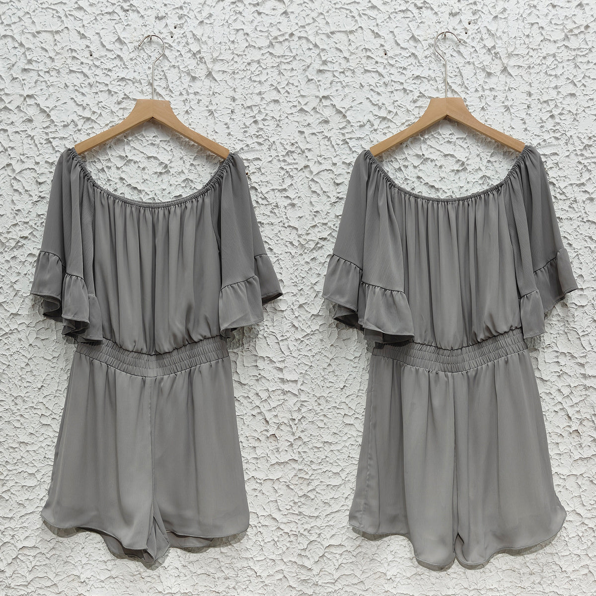 Off-Shoulder Romper