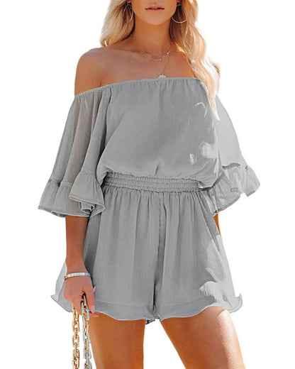 Off-Shoulder Romper