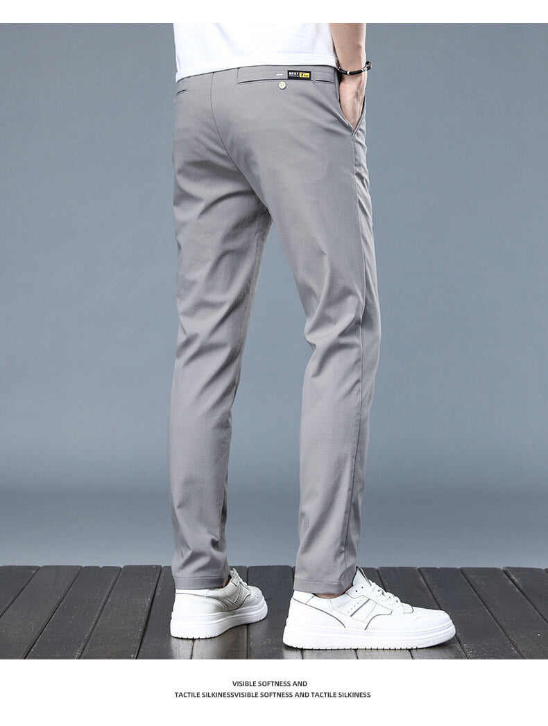 Slim Stretch Casual Trousers