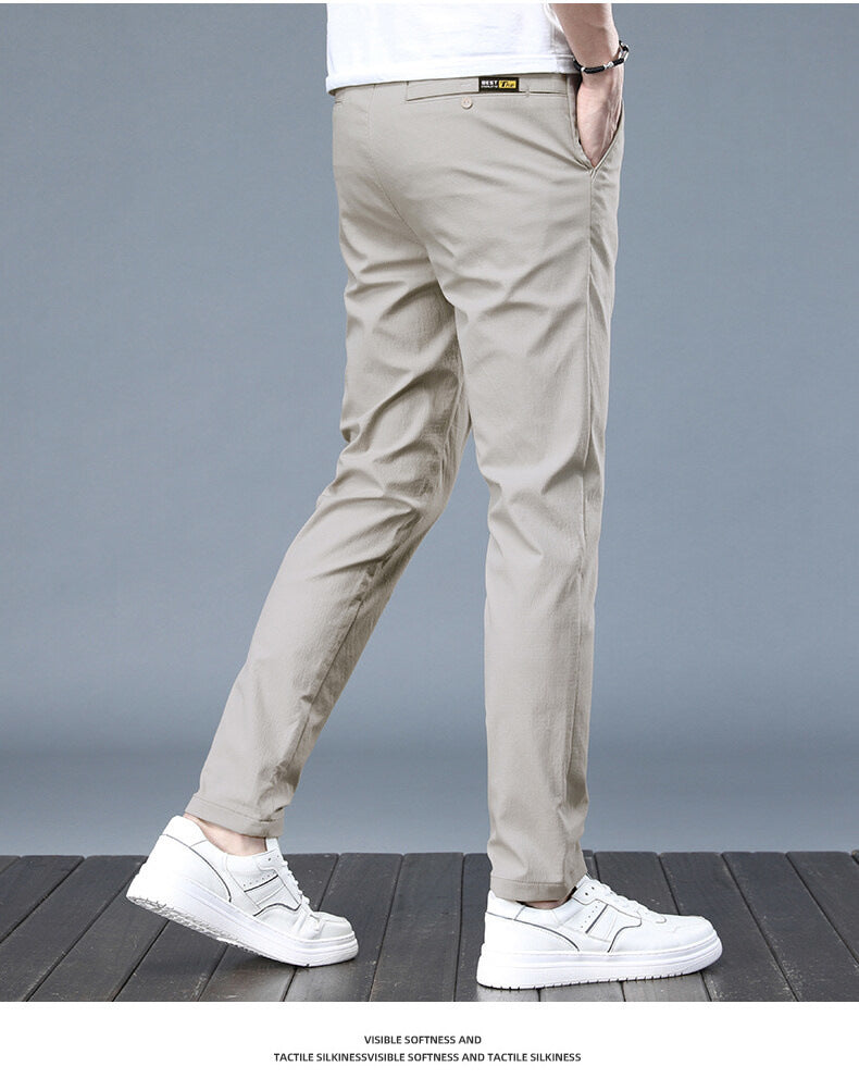 Slim Stretch Casual Trousers