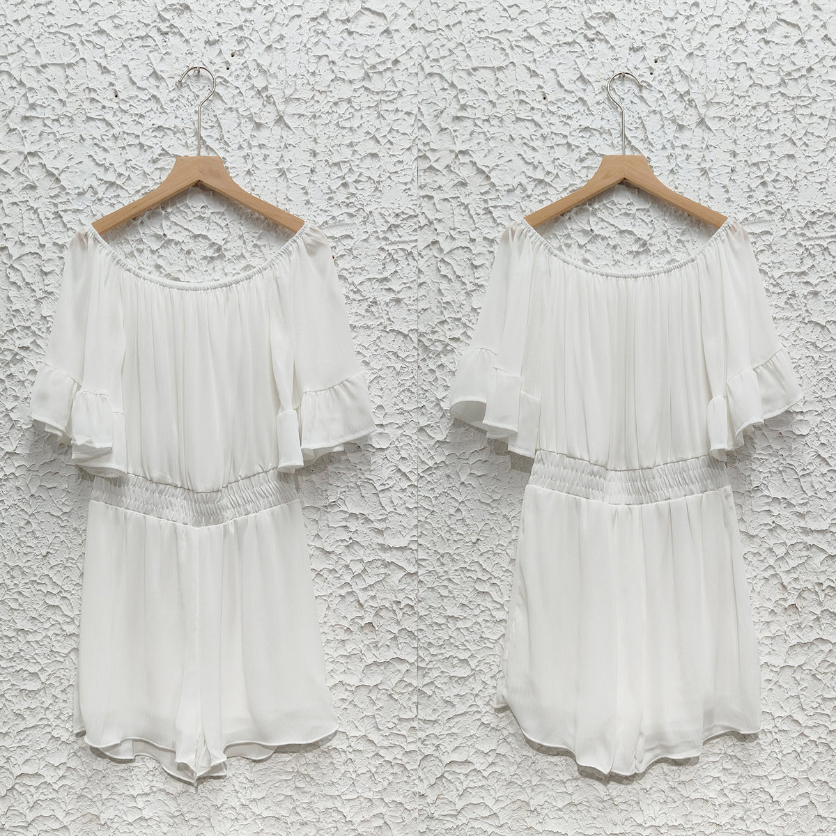 Off-Shoulder Romper