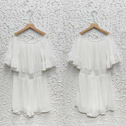 Off-Shoulder Romper