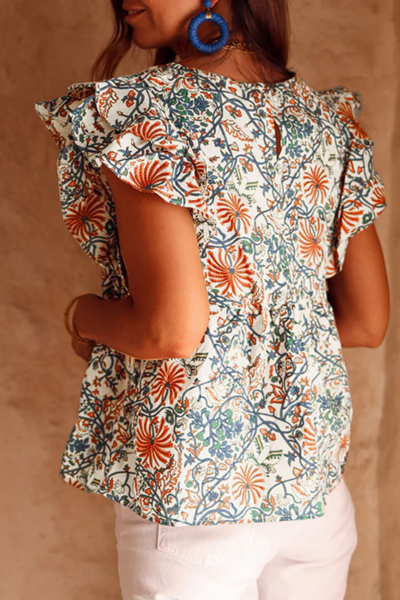 Floral Print Top