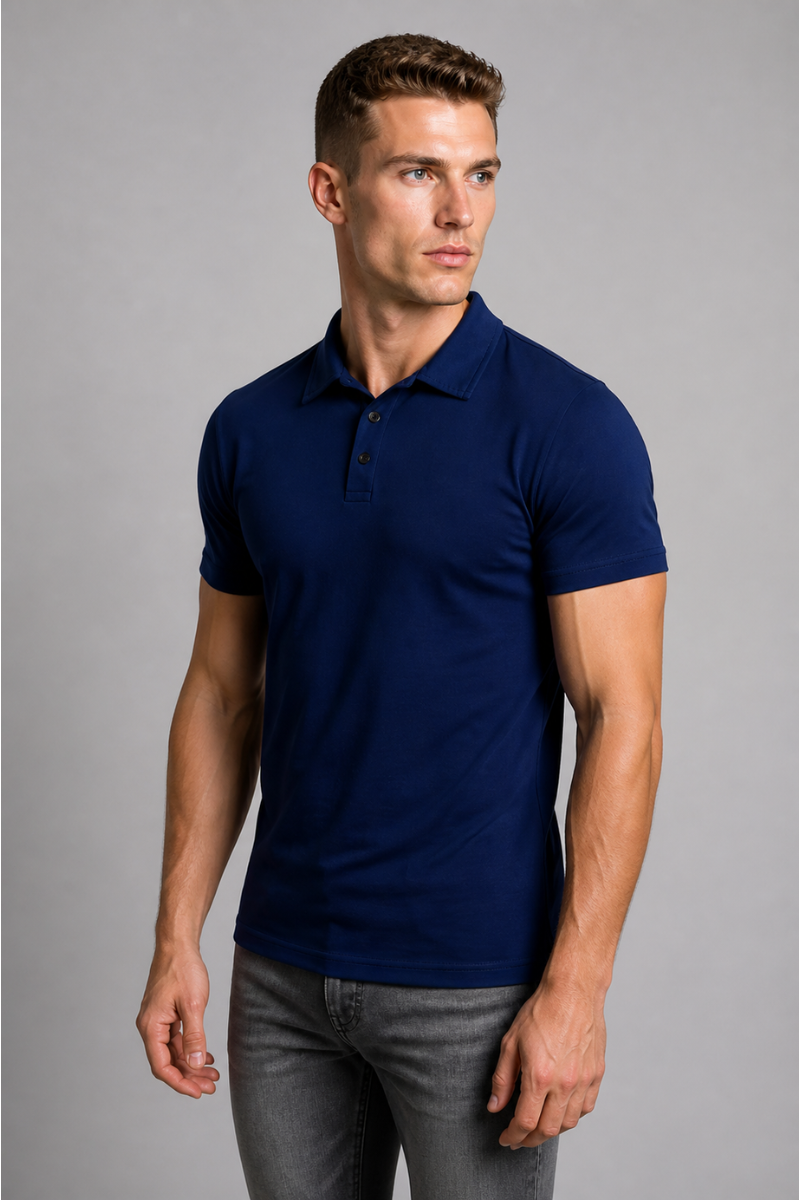 Casual Lapel Polo Shirt
