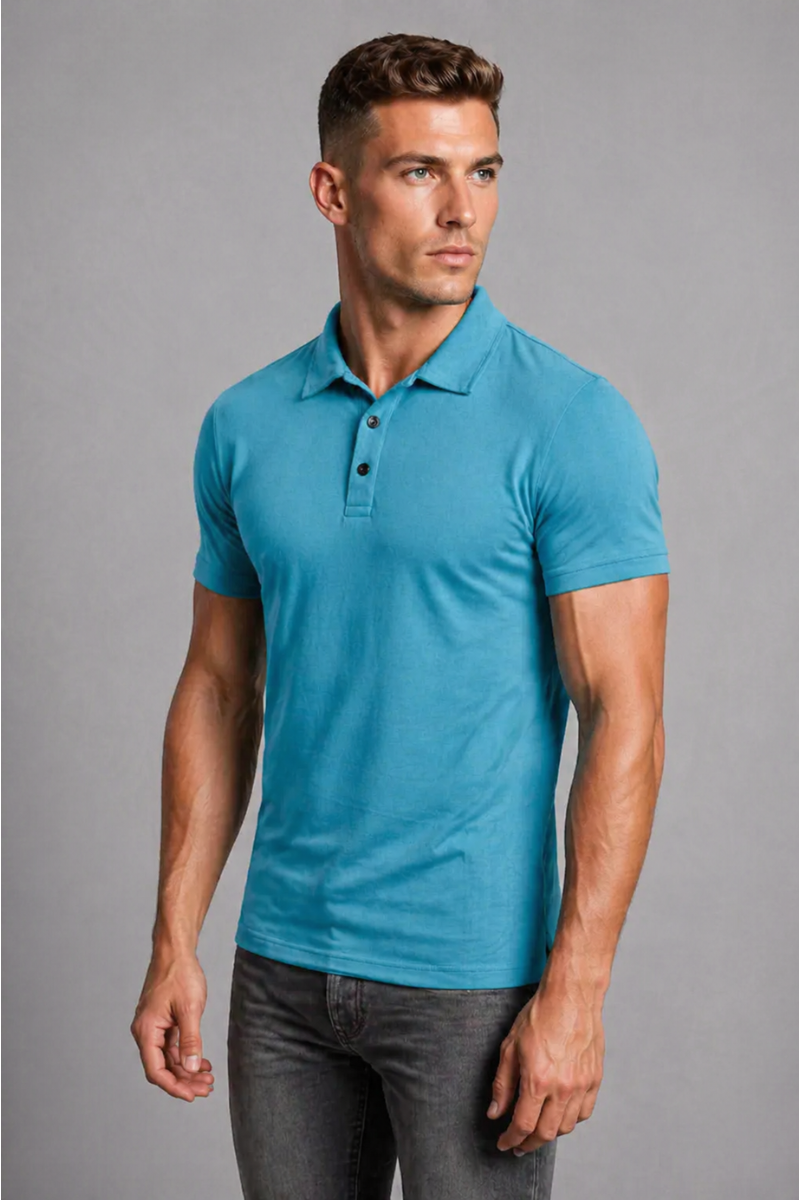 Casual Lapel Polo Shirt