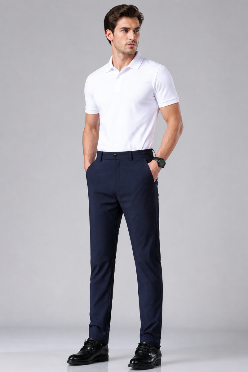 Ice Silk Suit Pants