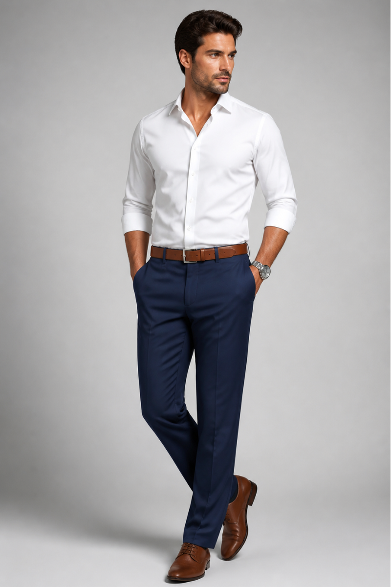 Checkered Casual Pants
