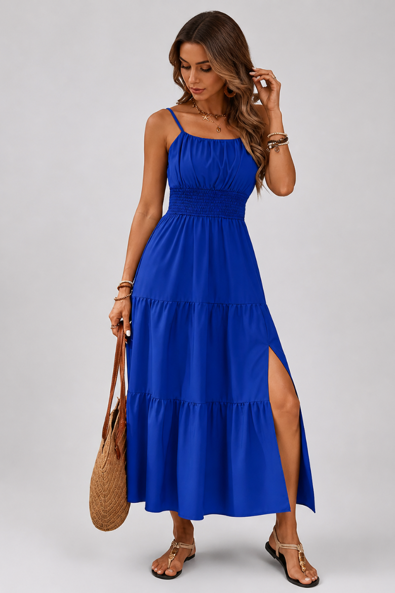 Strapless Layered Dress