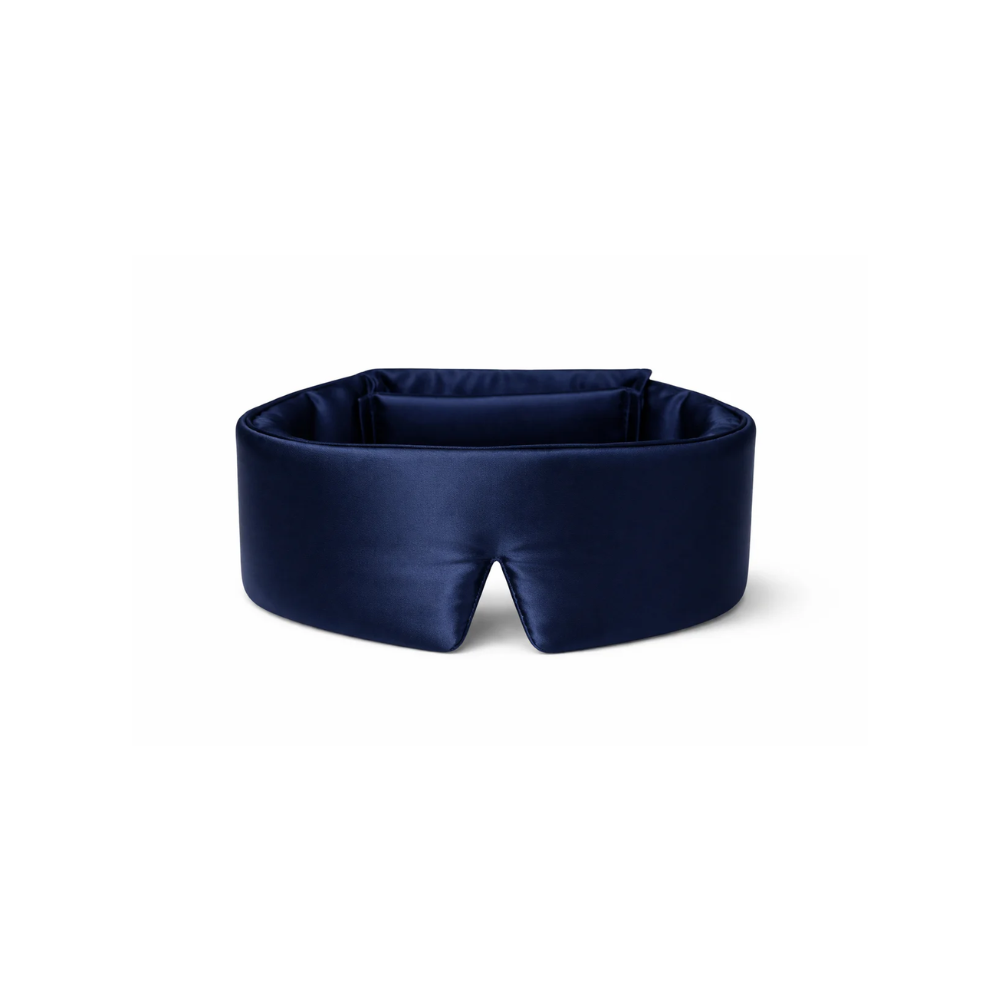 Silk Sleep Mask – Navy Blue