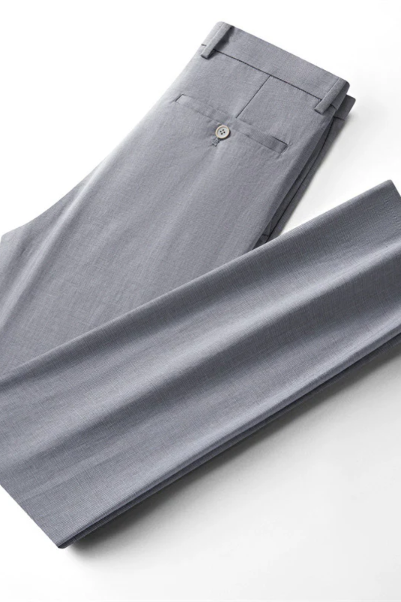 Slim Straight Pants
