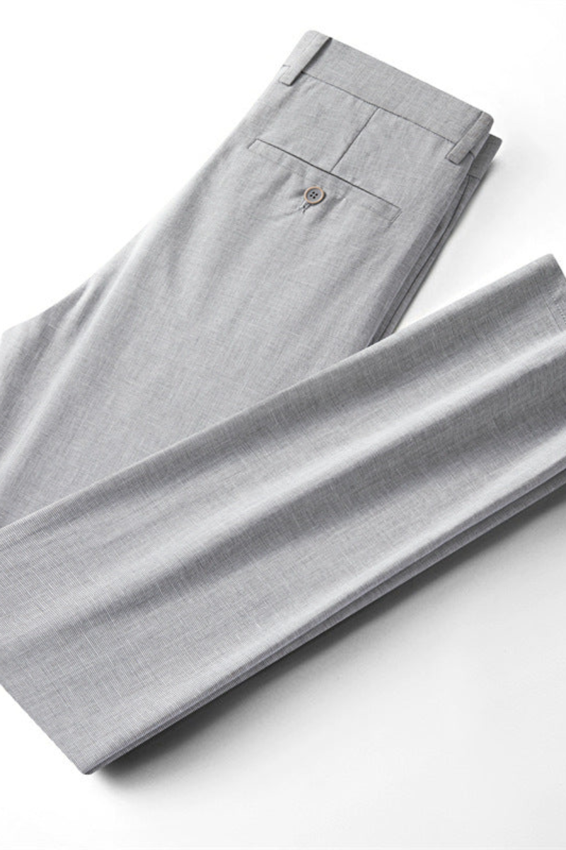 Slim Straight Pants