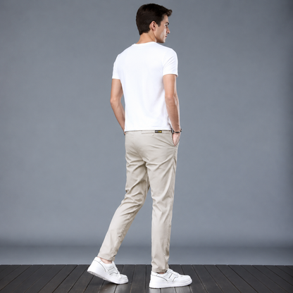 Slim Stretch Casual Trousers