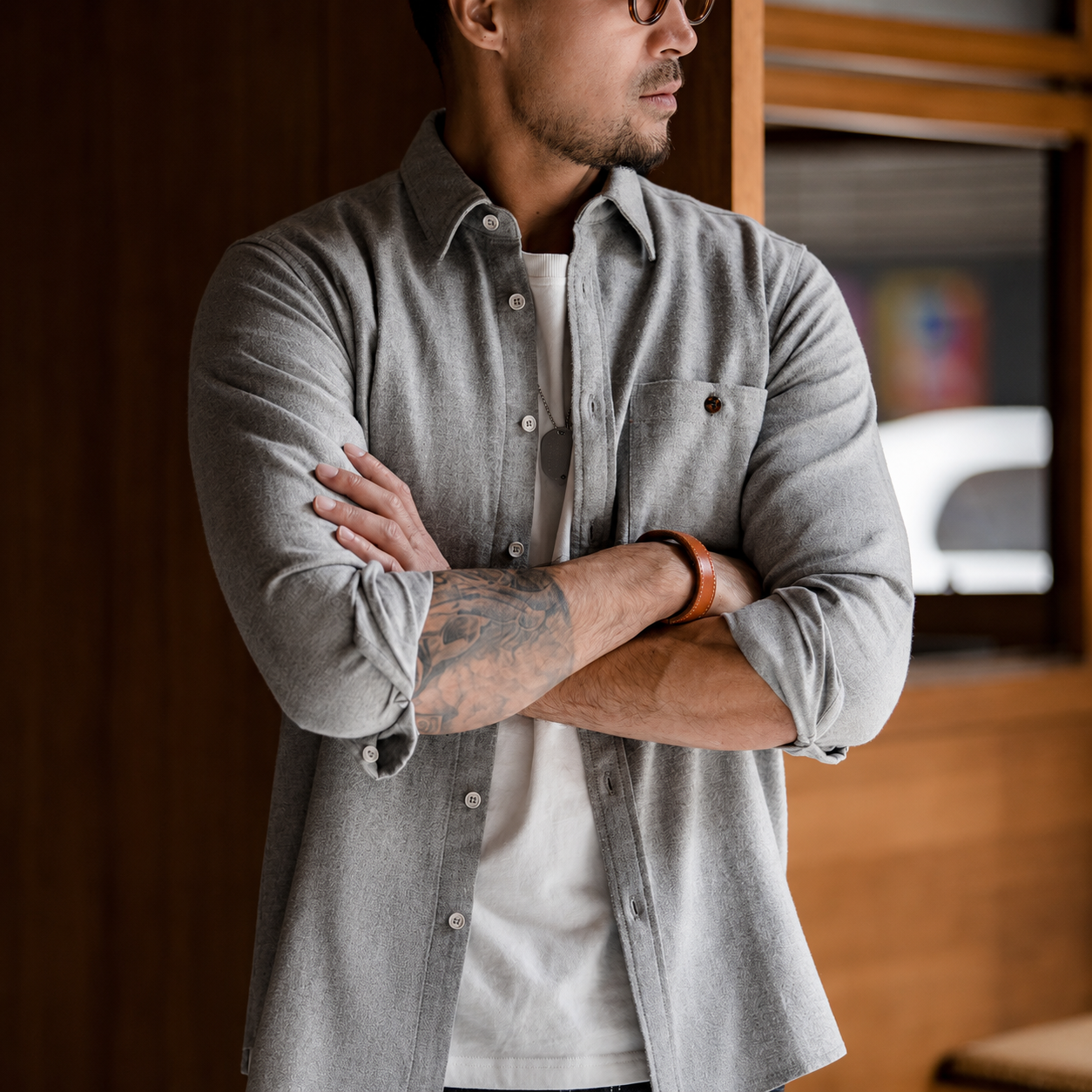 Flannel Long Sleeve Shirt