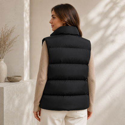 Loose Fit Puffer Gilet
