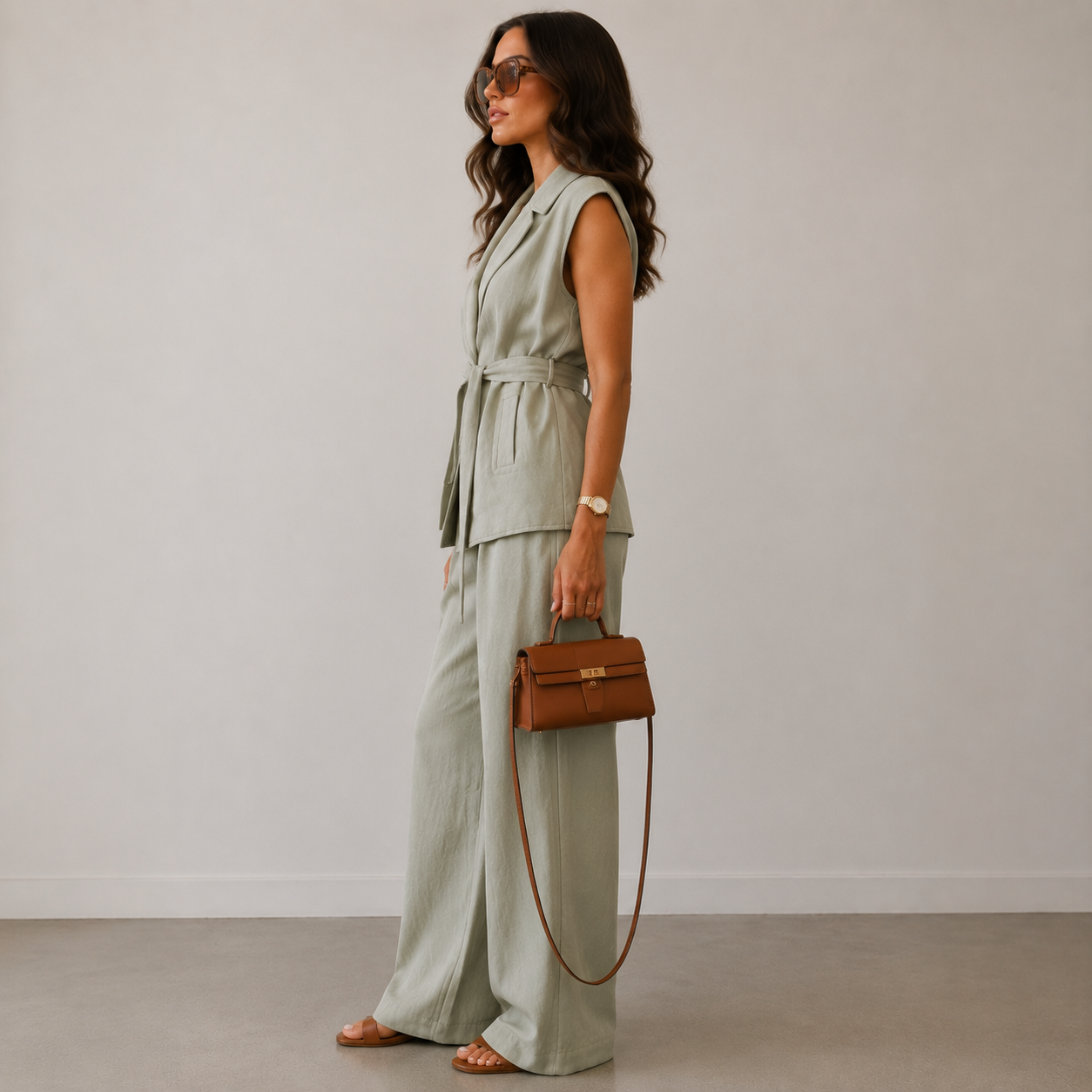 Solène Vest Set