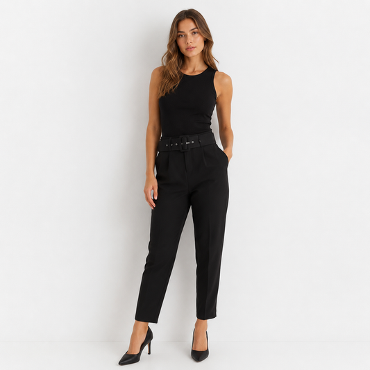 Belted Pants
