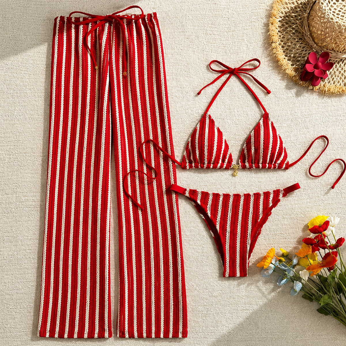 Cabana Stripe Beach Set