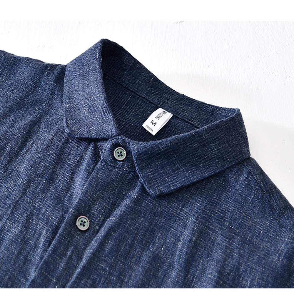 Loose Fit Linen Shirt