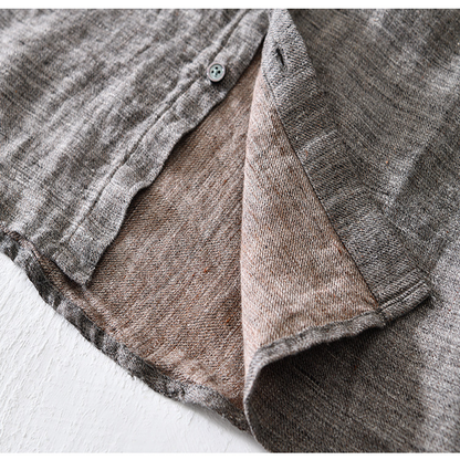 Loose Fit Linen Shirt
